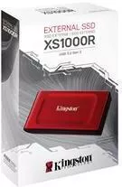 Εξωτερικός Σκληρός Δίσκος SSD Kingston XS1000 USB-C 1TB 1.8" Κόκκινο