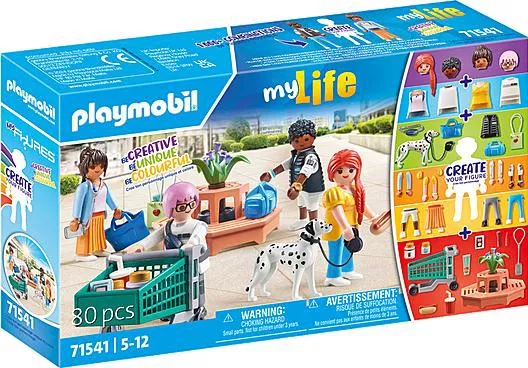 Playmobil My Figures: Ώρα για Ψώνια για 5+ Ετών #71541