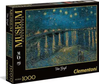 Clementoni Cle Puzzle 1000 Compact Museum Orsayvangogh 39789