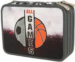 Κασετίνα Polo Rolling All Games Γκρι