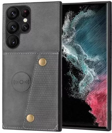 Θήκη Κινητού Back Cover για Samsung Galaxy S24 Ultra 5G Γκρι