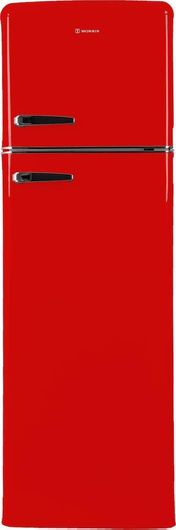 Morris Retro Ψυγείο Δίπορτο 246lt Υ166.5xΠ55xΒ61.5εκ. Κόκκινο MRS-31240RR