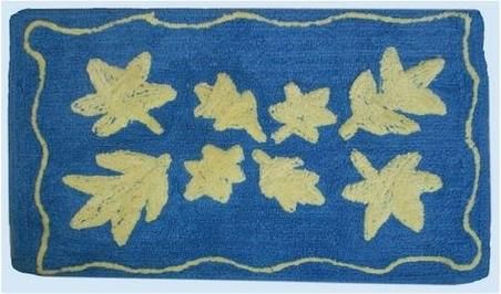Πατάκι Μπάνιου Dimcol 1531713309700070 Βαμβακερό 85x50cm Μπλε
