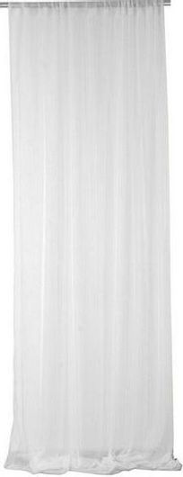 Κουρτίνα Viopros με Τρέσα 1060 280x270cm Λευκό