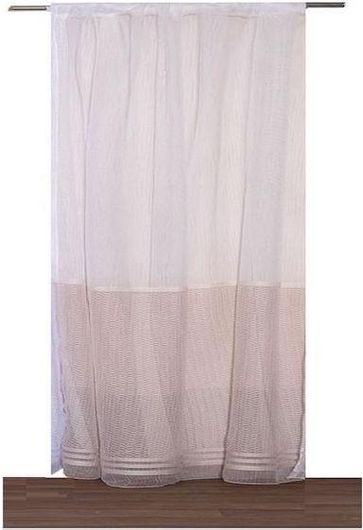 Κουρτίνα Viopros με Τρέσα 2462 280x270cm Μπεζ