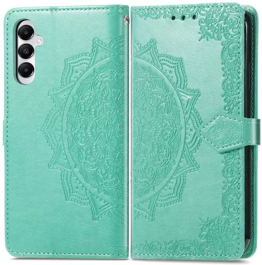 Θήκη Κινητού Back Cover για Samsung Galaxy Z Flip6 5G Δέρμα Πράσινο