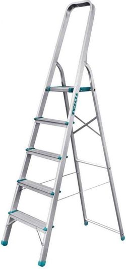 Σκάλα Total Αλουμινίου Αλουμινίου με 4&1 Σκαλοπάτια 260cm