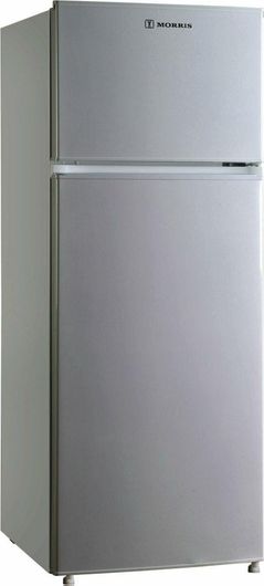 Morris Ψυγείο Δίπορτο 204lt Υ143xΠ55xΒ55εκ. Inox S89211DAP