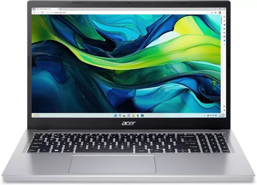 Laptop Acer Aspire Go 15 AG15-31P-3947 15.6" FHD IPS i3-N305 / 8GB / 128GB / W11 Home S Ασημί
