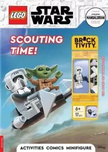Lego Star Wars: Scouting Time With Scout Trooper Minifigure and Swoop Bike