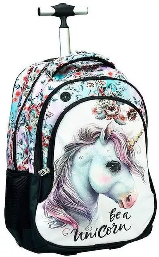 Σχολική Τσάντα Δημοτικού Τρόλεϊ Back Me Up Magic Unicorn