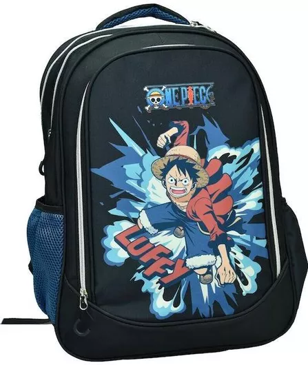 Σχολική Τσάντα Δημοτικού Πλάτης Gim One Piece Luffy