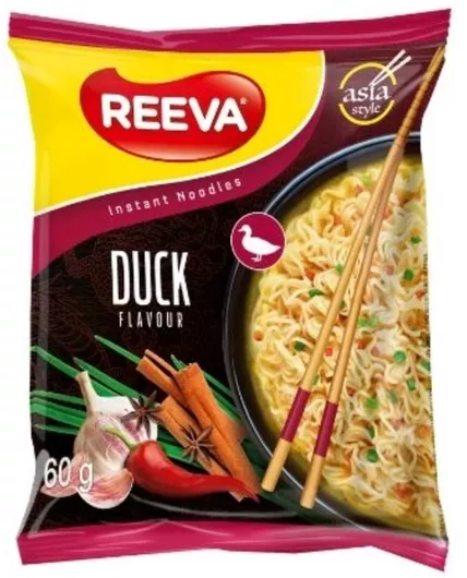 Noodles Reeva Έτοιμο Γεύμα Πάπια 60gr