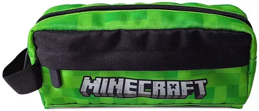 Minecraft Κασετίνα με 1 Θήκη Πράσινο 1τμχ