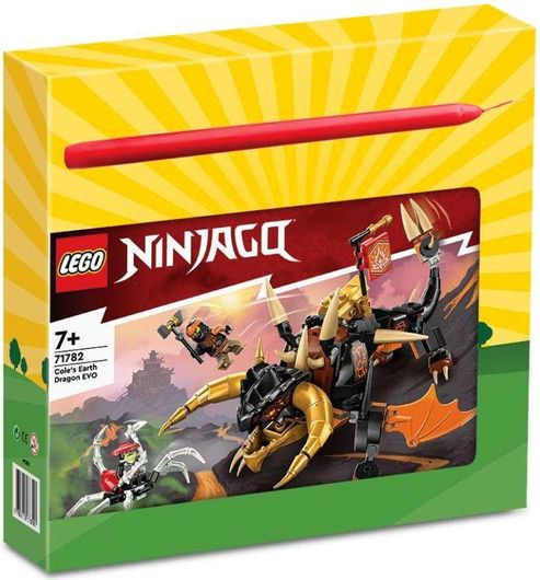 Παιχνιδολαμπάδα Lego Ninjago Evo Δράκος της Γης του Κόουλ για 7+ Ετών 