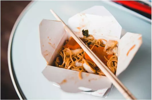 Πίνακας Chinese Takeout Noodles Κινέζικα Noodles σε πακέτο 180x120cm