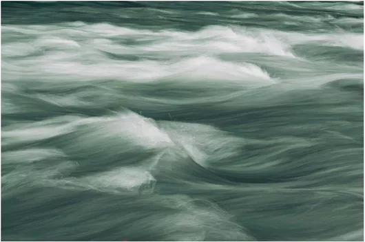 Πίνακας Flowing Water Τρεχούμενο νερό 200x130cm