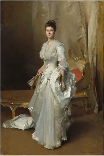 Πίνακας Margaret Stuyvesant Rutherfurd White (Mrs. Henry White) (1883) by John Singer Sargent 50x80cm
