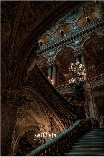Πίνακας Ornate Historical Staircase Περίτεχνη ιστορική σκάλα 130x200cm