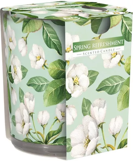 Αρωματικό Κερί Bispol σε Βάζο Spring Refreshment 170gr Πολύχρωμο