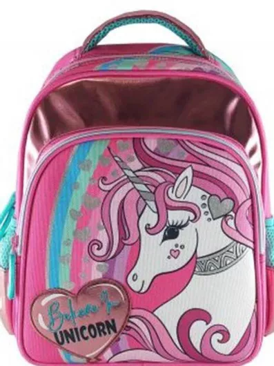 Σχολική Τσάντα Νηπίου Πλάτης Graffiti Unicorn Ροζ
