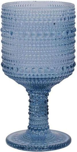 Ποτήρια Κρασιού Fylliana 373-123-787 260ml Σετ 6τμχ Μπλε