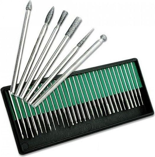 Διαμαντόφρεζες Επωνυχίων για Τροχό Νυχιών 30τμχ