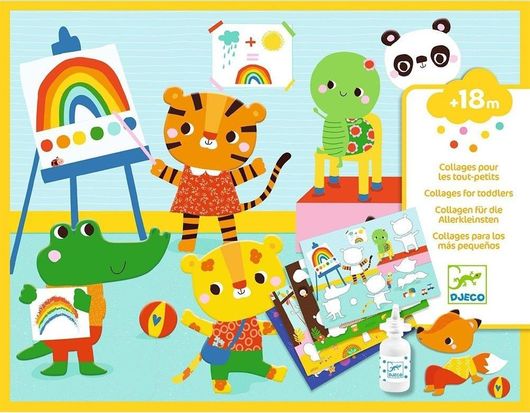 Djeco Κολάζ Ταξίδια για Παιδιά 1.5+ Έτους