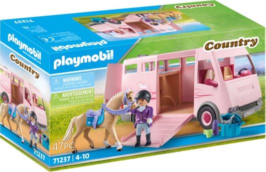 Playmobil Country Όχημα Μεταφοράς Αλόγου για 4+ Ετών #71237