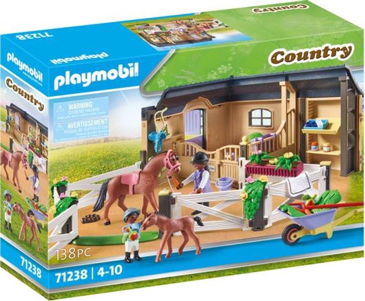 Playmobil Country Στάβλος Αλόγων για 4+ Ετών #71238