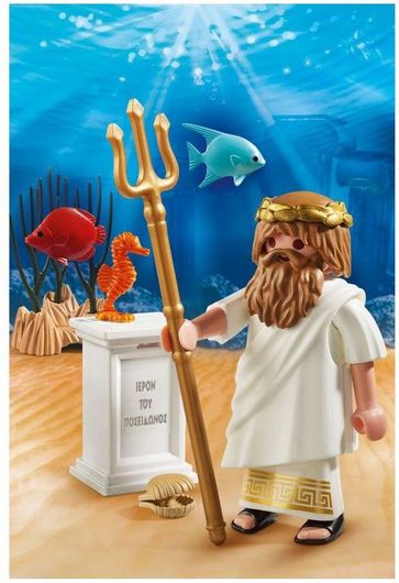 Playmobil History Θεός Ποσειδώνας για 4+ Ετών