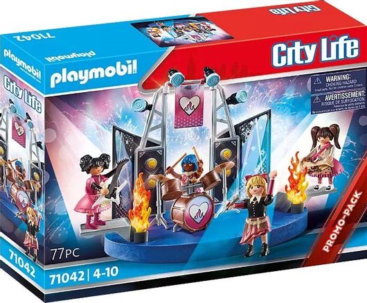 Playmobil City Life Μουσικό Συγκρότημα για 4-10 ετών