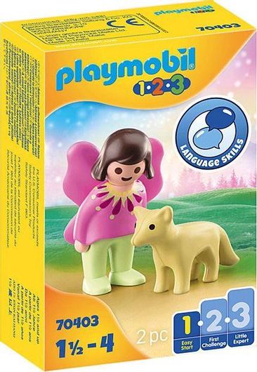 Playmobil 123 Fairy Friend with Fox για 1.5 ετών
