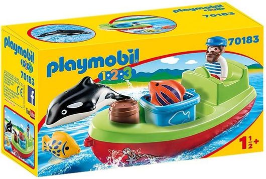 Playmobil 123 Αλιευτικό Σκάφος για 1.5 ετών