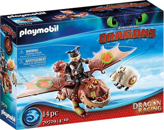 Playmobil Dragons Λέπιας και Χοντροκέφαλος για 4+ Ετών #70729