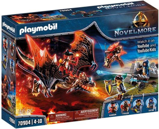 Playmobil Novelmore Δρακοεπίθεση για 4+ Ετών #70904