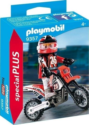 Playmobil Special Plus Motocross Rider για 4+ ετών