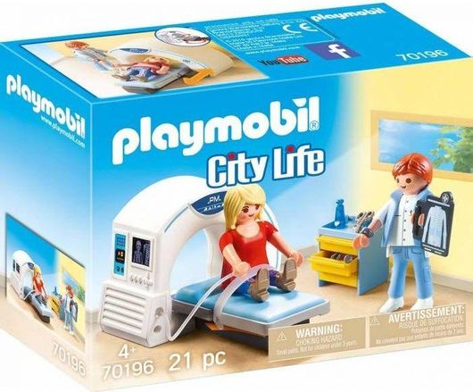 Playmobil City Life Ακτινολογικό Κέντρο για 4+ Ετών #70196