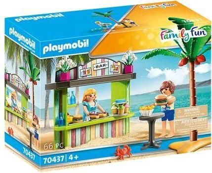 Playmobil Family Fun Beach Snack Bar για 4 ετών