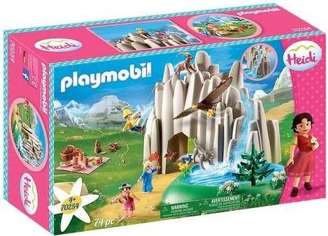 Playmobil Heidi Η Χάιντι, ο Πέτερ και η Κλάρα στην Κρυστάλλινη Λίμνη για 4+ Ετών #70254