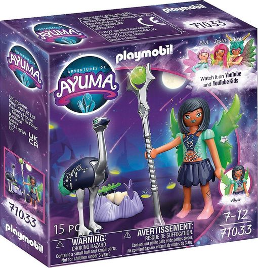 Playmobil Ayuma Moon Fairy με Μαγικό Ζωάκι για 7+ Ετών #71033