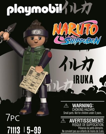 Playmobil Naruto Iruka για 5+ Ετών #71113