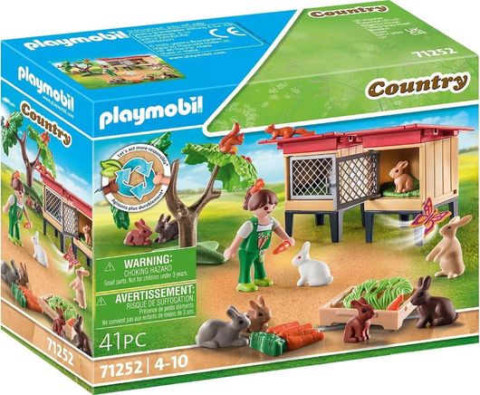 Playmobil Country Κουνελόσπιτο για 4-10 ετών