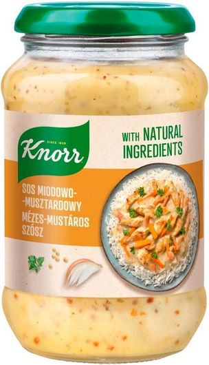 Σάλτσα Knorr Μαγειρικής με Μέλι & Μουστάρδα 400gr