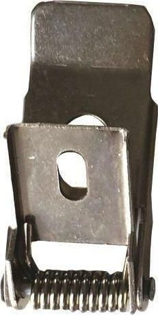 Στήριγμα για Φωτιστικά Εξάρτημα Eurolamp 145-56191 LED Panel για Γυψοσανίδα Clip Ασημί