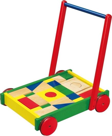 Περπατούρα Viga Toys Baby Walker για 12+ Μηνών