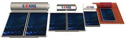 Ηλιακός Θερμοσίφωνας Sonne Phaethon 120 λίτρων Χαλκός Τριπλής Ενέργειας με 1.7τ.μ. Συλλέκτη