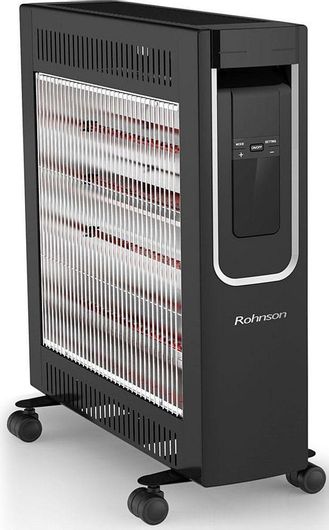Rohnson Σόμπα Χαλαζία με Θερμοστάτη 2200W