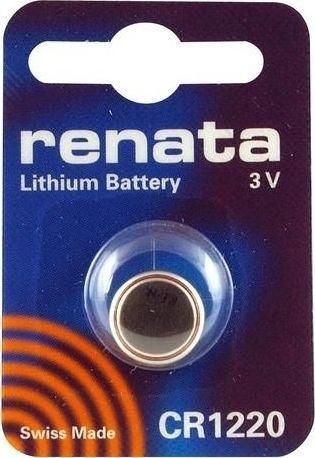 Renata Μπαταρία Λιθίου Ρολογιών CR1220 3V 1τμχ