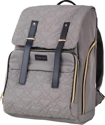 Τσάντα-Αλλαξιέρα FreeOn Πλάτης 30x22x42cm Γκρι